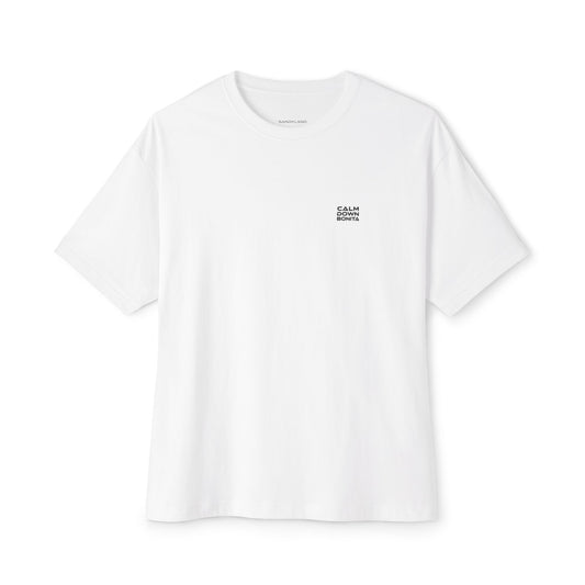Calm Down Bonita Boxy Tee SandyLAND t-shirt by Sandra Molin