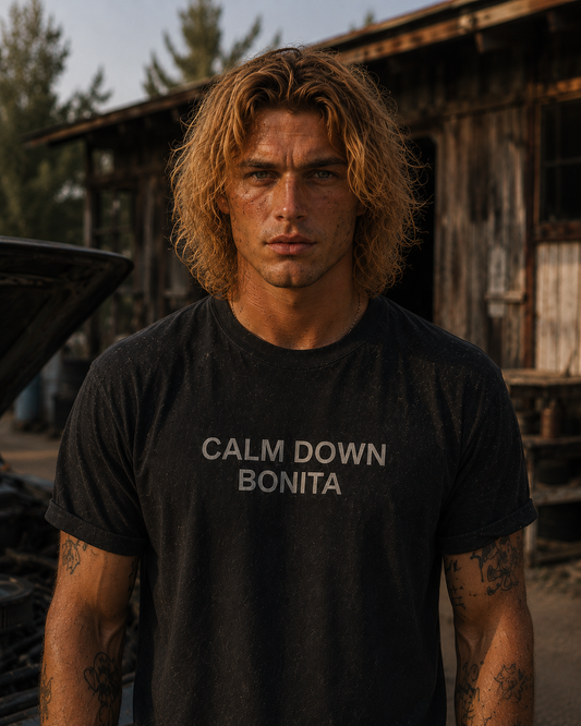 Calm Down Bonita Tee SandyLAND t-shirt by Sandra Molin