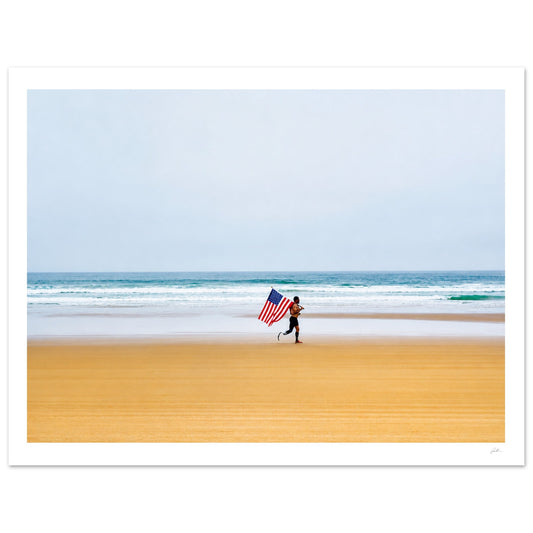 Unfinished Freedom SandyLAND art print by Sandra Molin