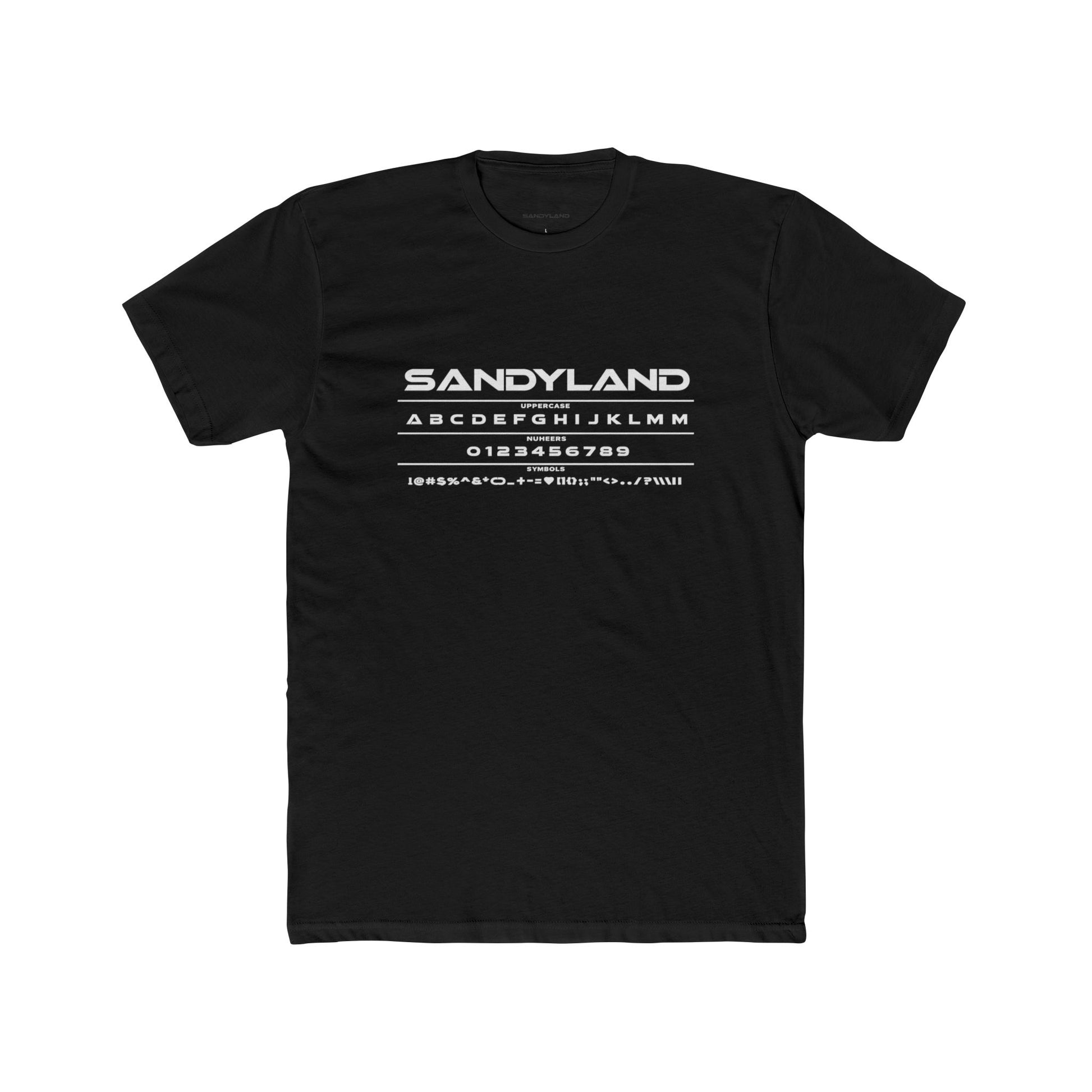 SandyLAND Unisex Cotton Crew Tee SandyLAND t-shirt by Sandra Molin