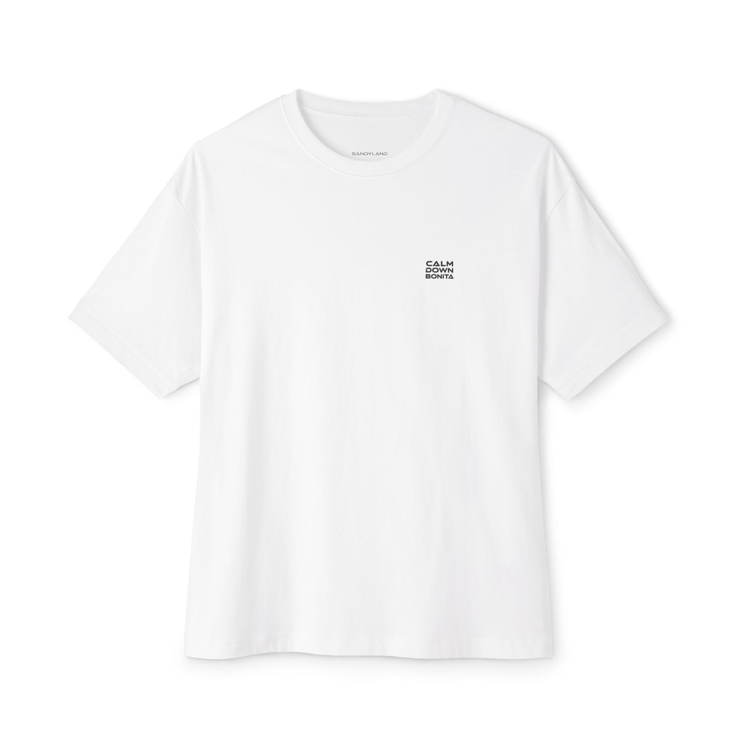 Calm Down Bonita Boxy Tee SandyLAND t-shirt by Sandra Molin
