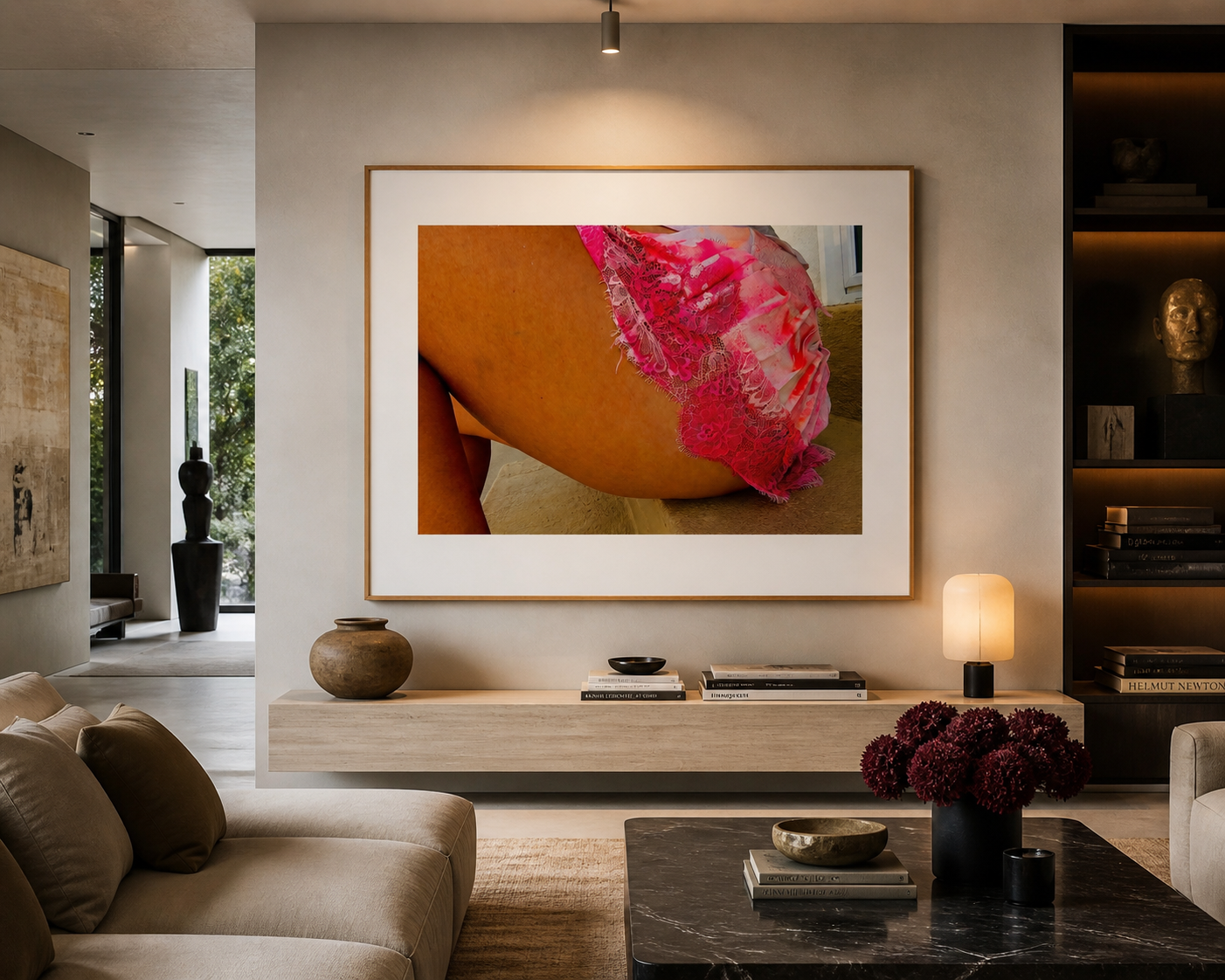 Lacy SandyLAND art print by Sandra Molin