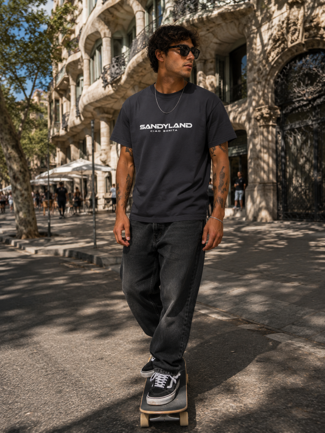 SandyLAND Ciao Bonita Oversized Boxy Tee SandyLAND t-shirt by Sandra Molin