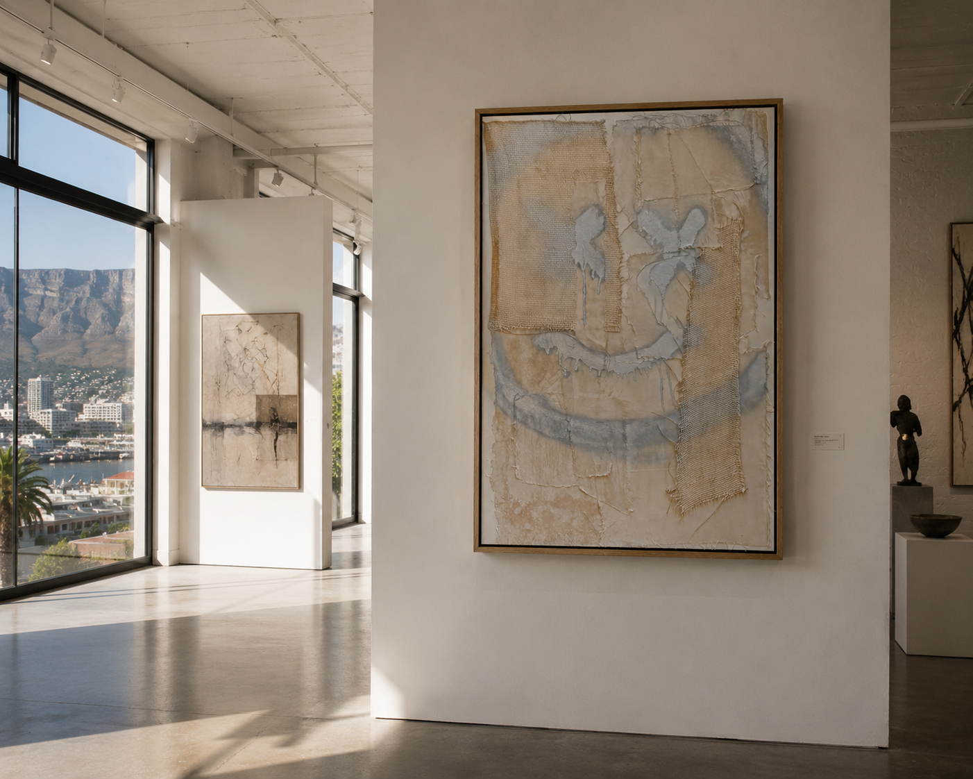The Smiley X NO 2 SandyLAND art print by Sandra Molin