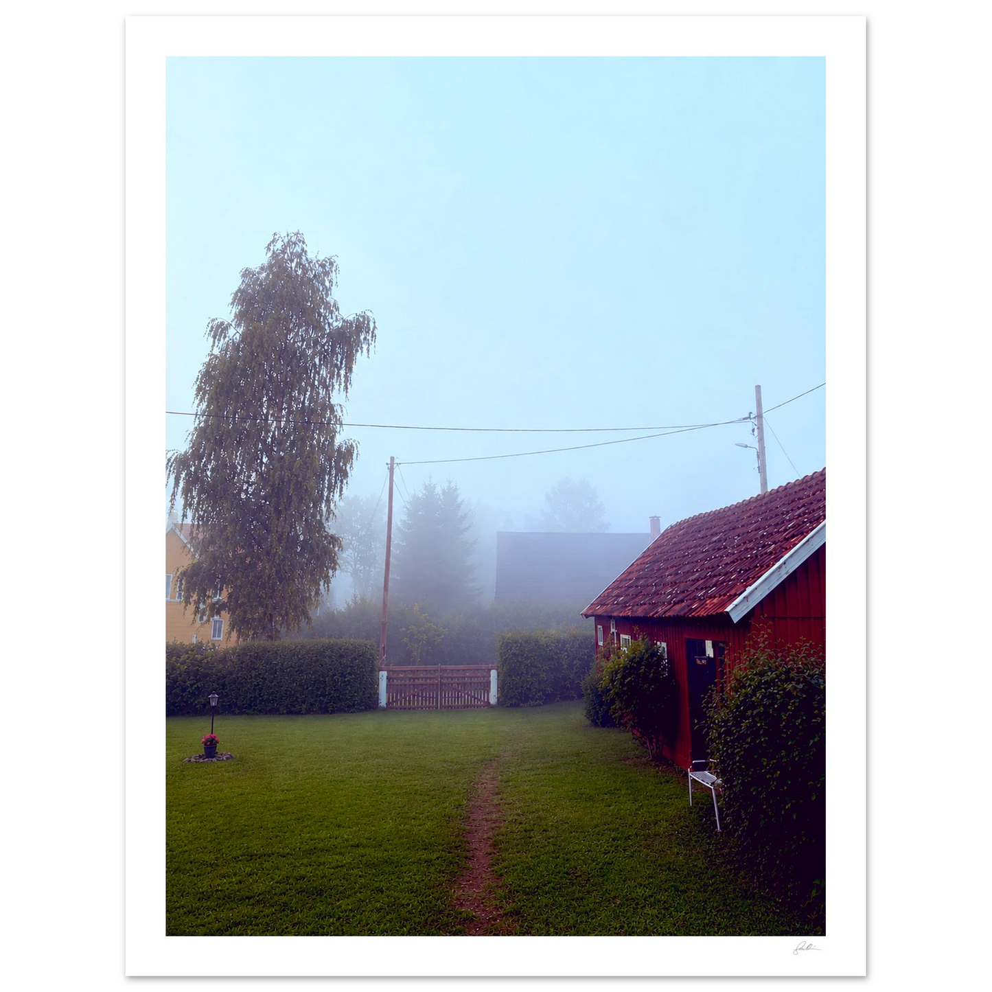 Nymö 2000 SandyLAND art print by Sandra Molin