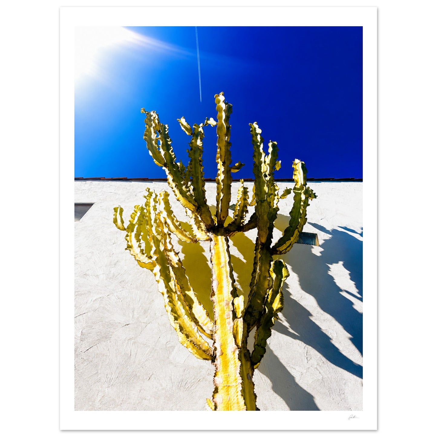 Desert Structure SandyLAND art print by Sandra Molin