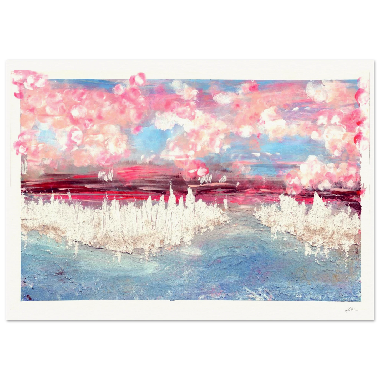 The Dream SandyLAND art print by Sandra Molin