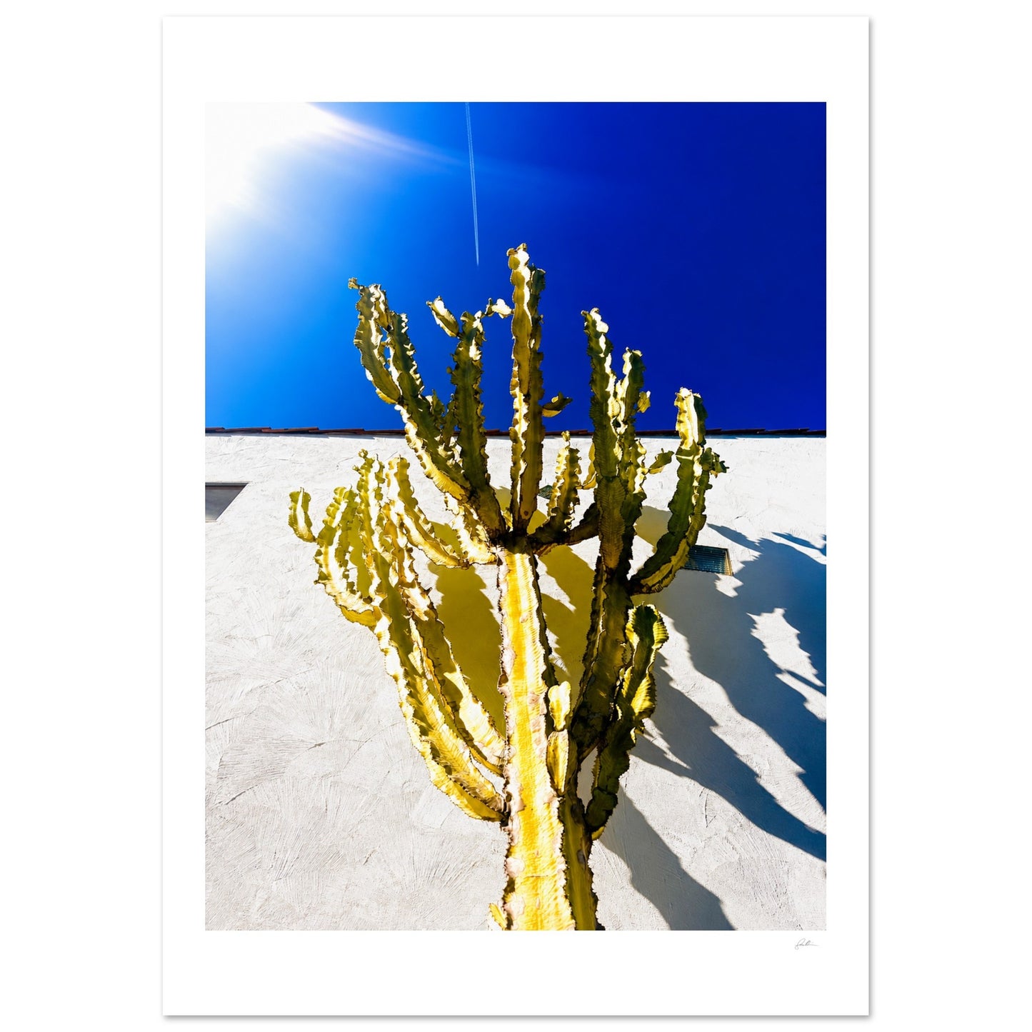 Desert Structure SandyLAND art print by Sandra Molin