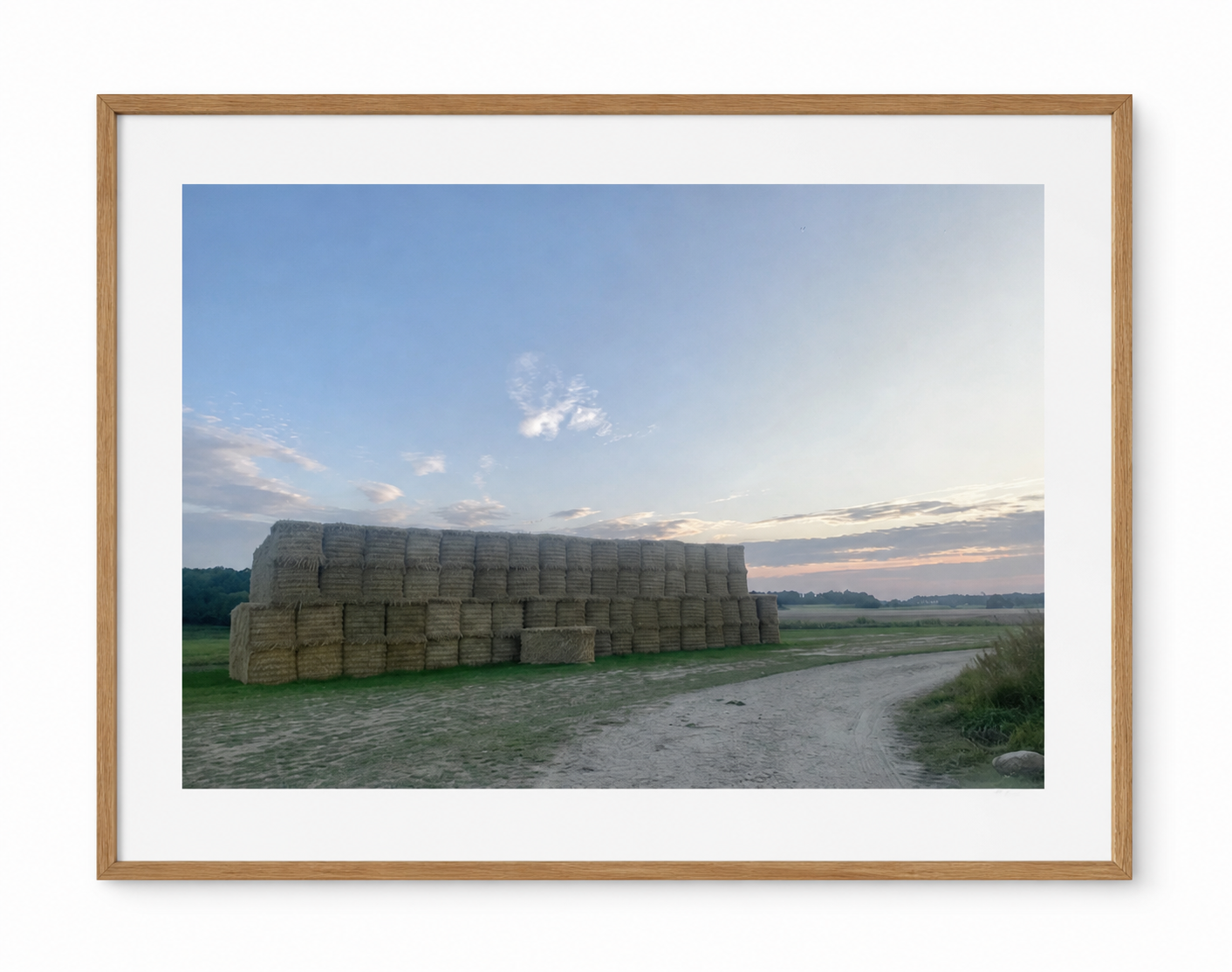Held Light SandyLAND art print by Sandra Molin