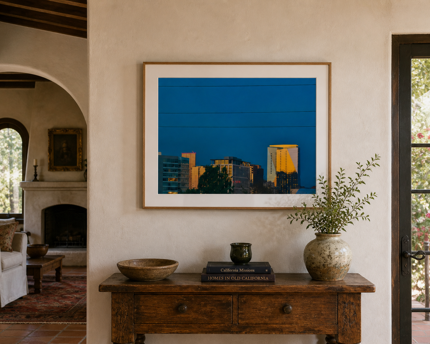 Good Night Portland SandyLAND art print by Sandra Molin