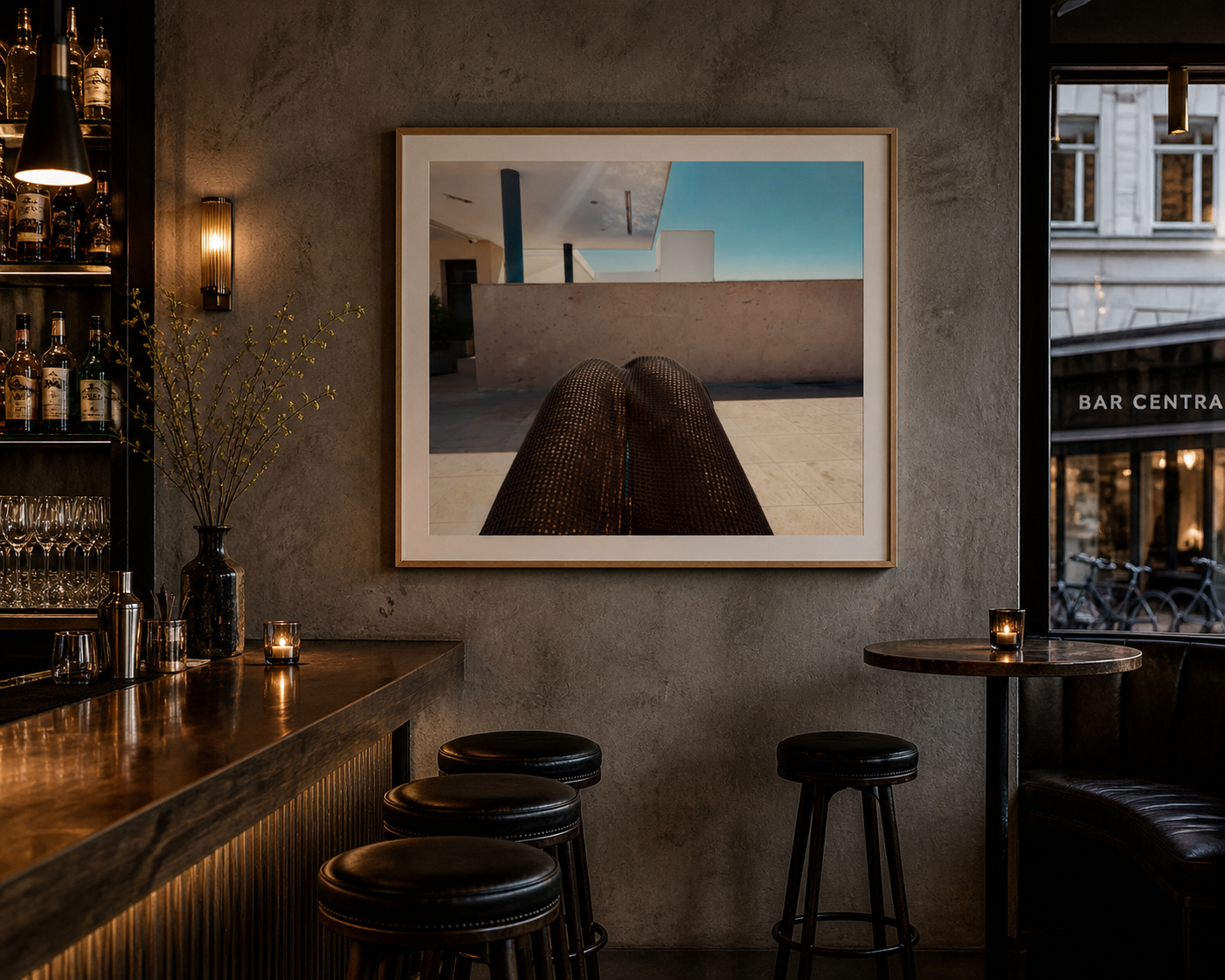LA Paz SandyLAND art print by Sandra Molin