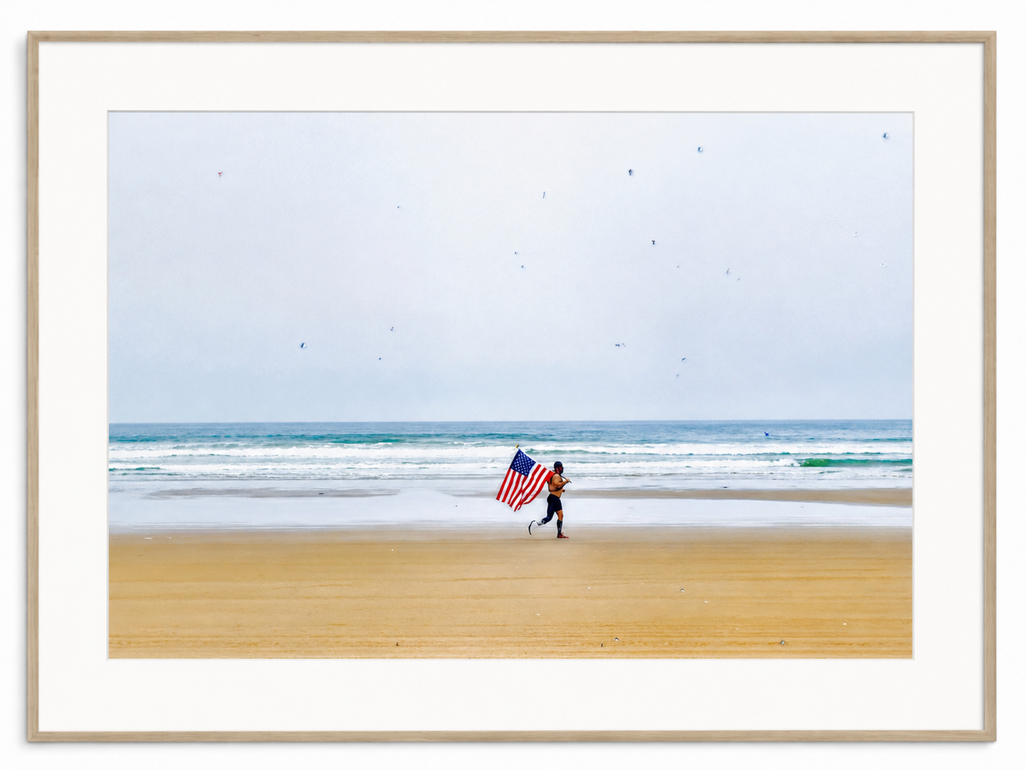 Unfinished Freedom SandyLAND art print by Sandra Molin