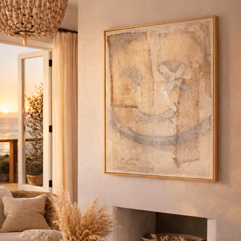 The Smiley X NO 2 SandyLAND art print by Sandra Molin