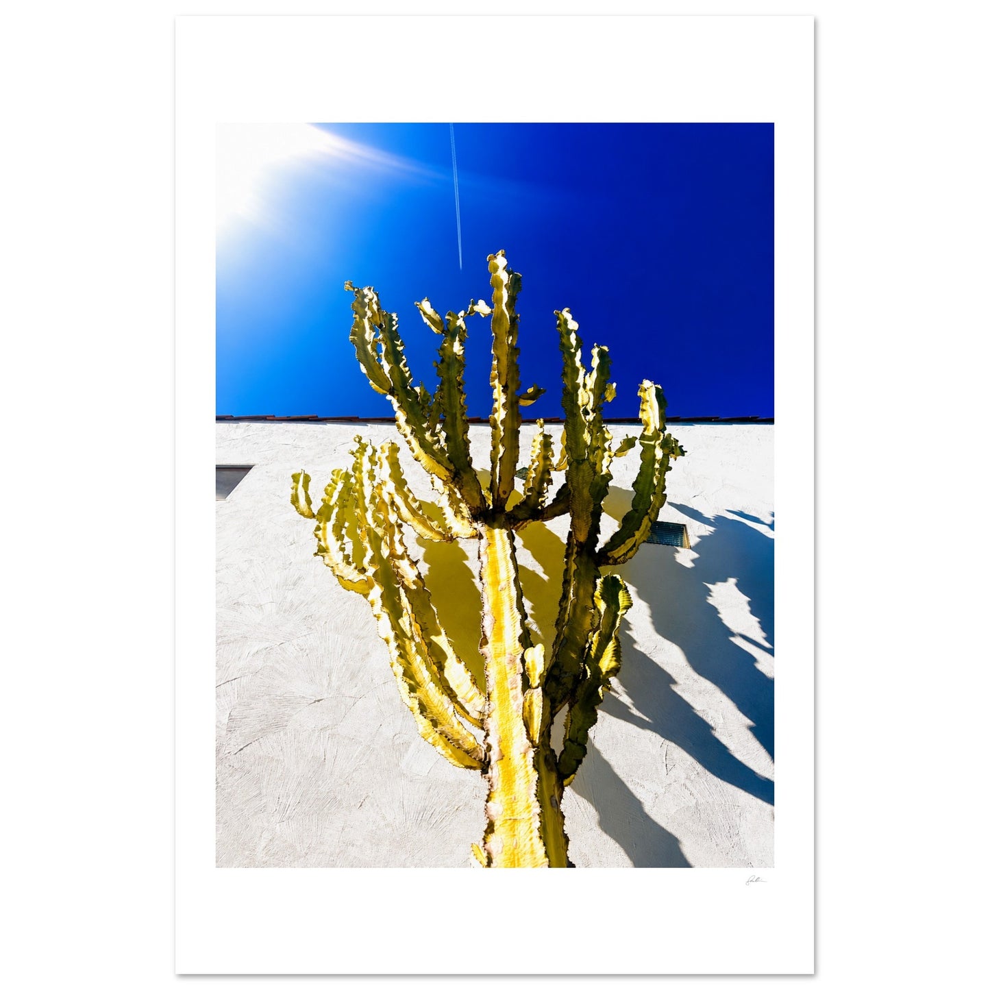 Desert Structure SandyLAND art print by Sandra Molin