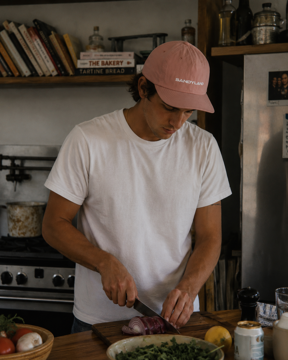 SandyLAND Embroidered Surf Cap SandyLAND cap by Sandra Molin