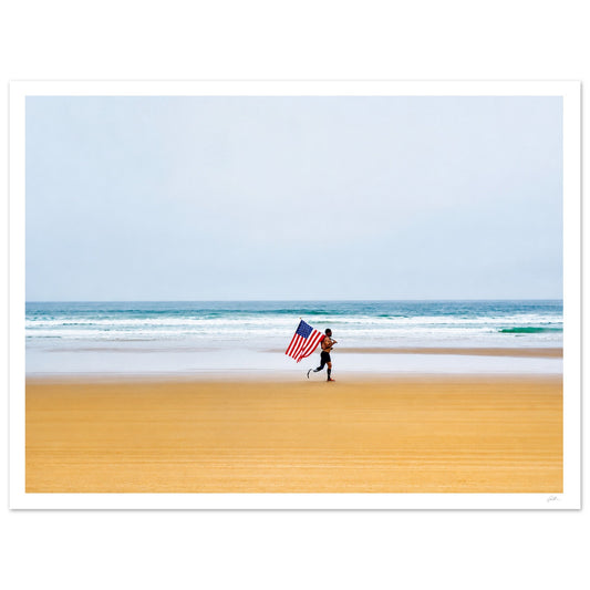 Unfinished Freedom SandyLAND art print by Sandra Molin