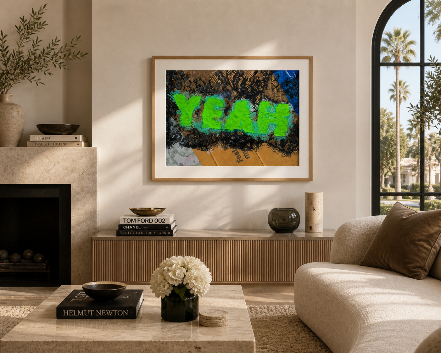 Yeah SandyLAND art print by Sandra Molin
