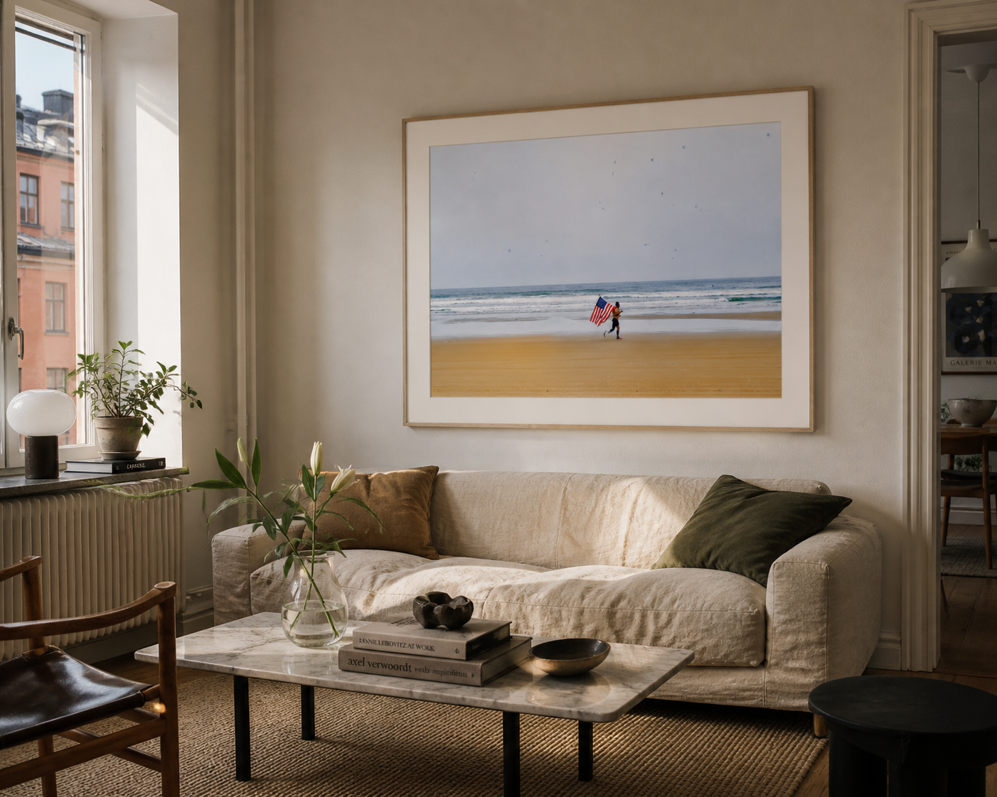 Unfinished Freedom SandyLAND art print by Sandra Molin