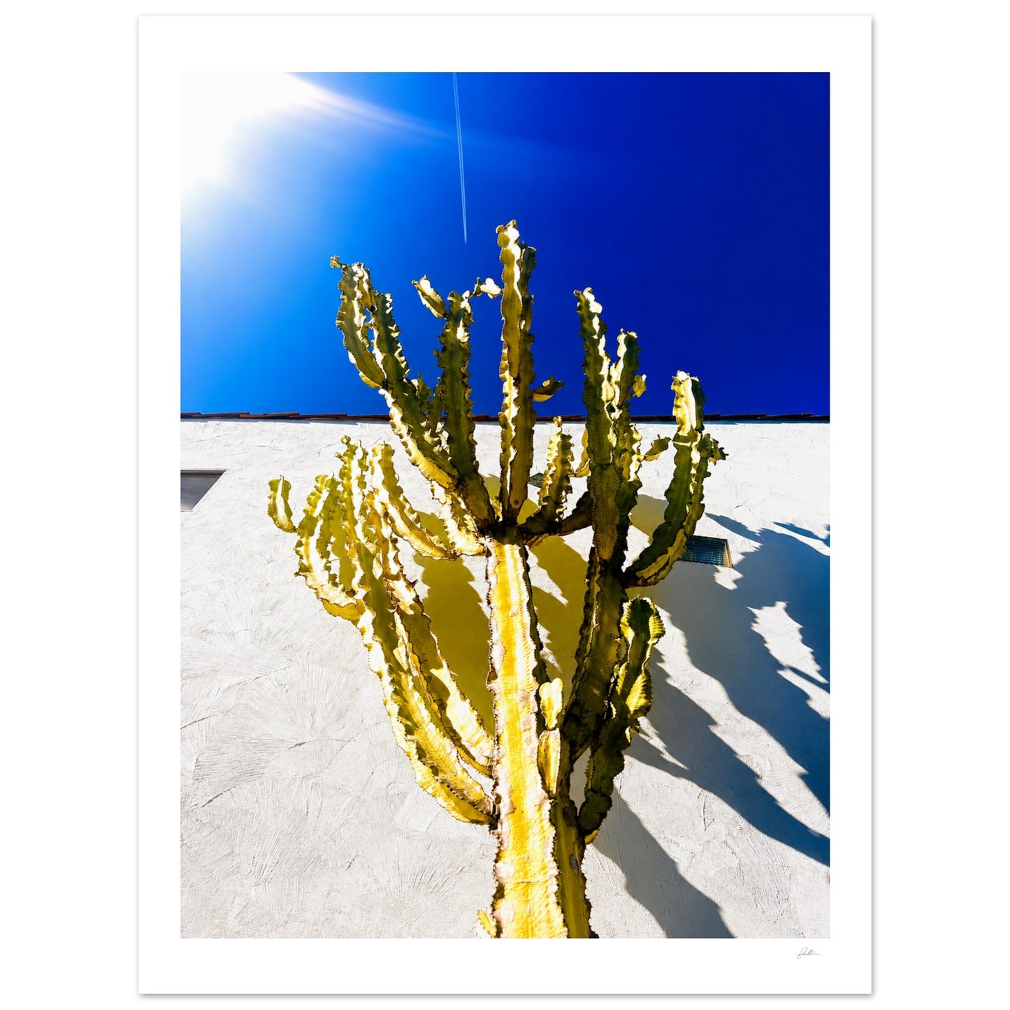 Desert Structure SandyLAND art print by Sandra Molin