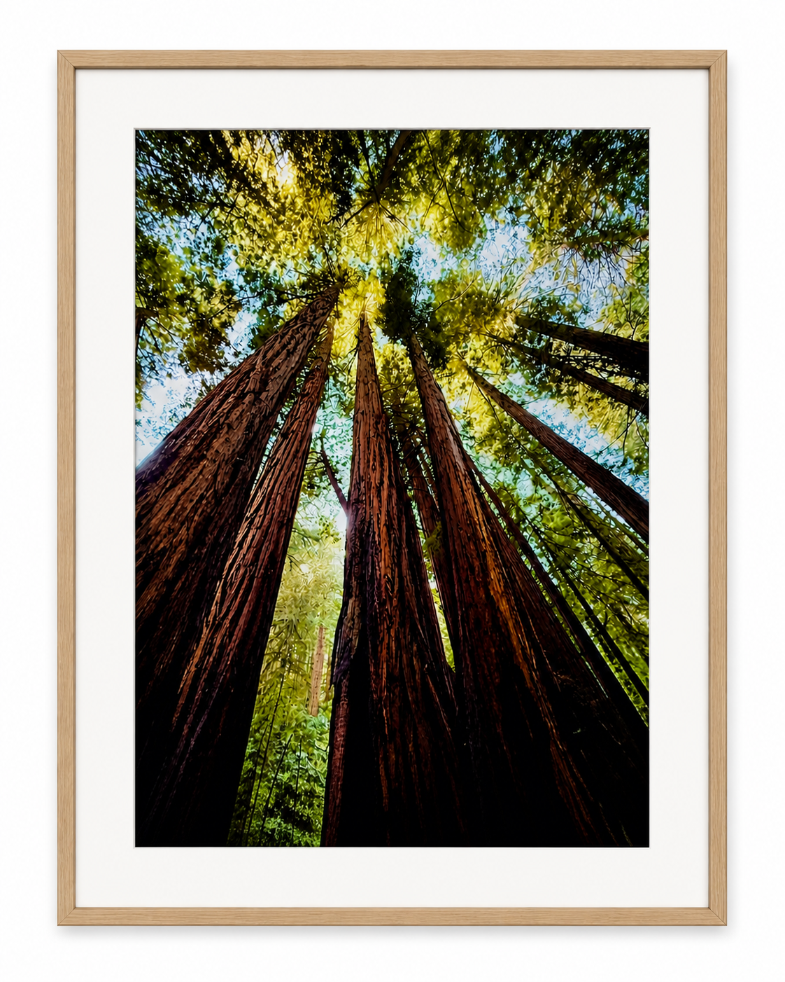 Ready Woody? SandyLAND art print by Sandra Molin