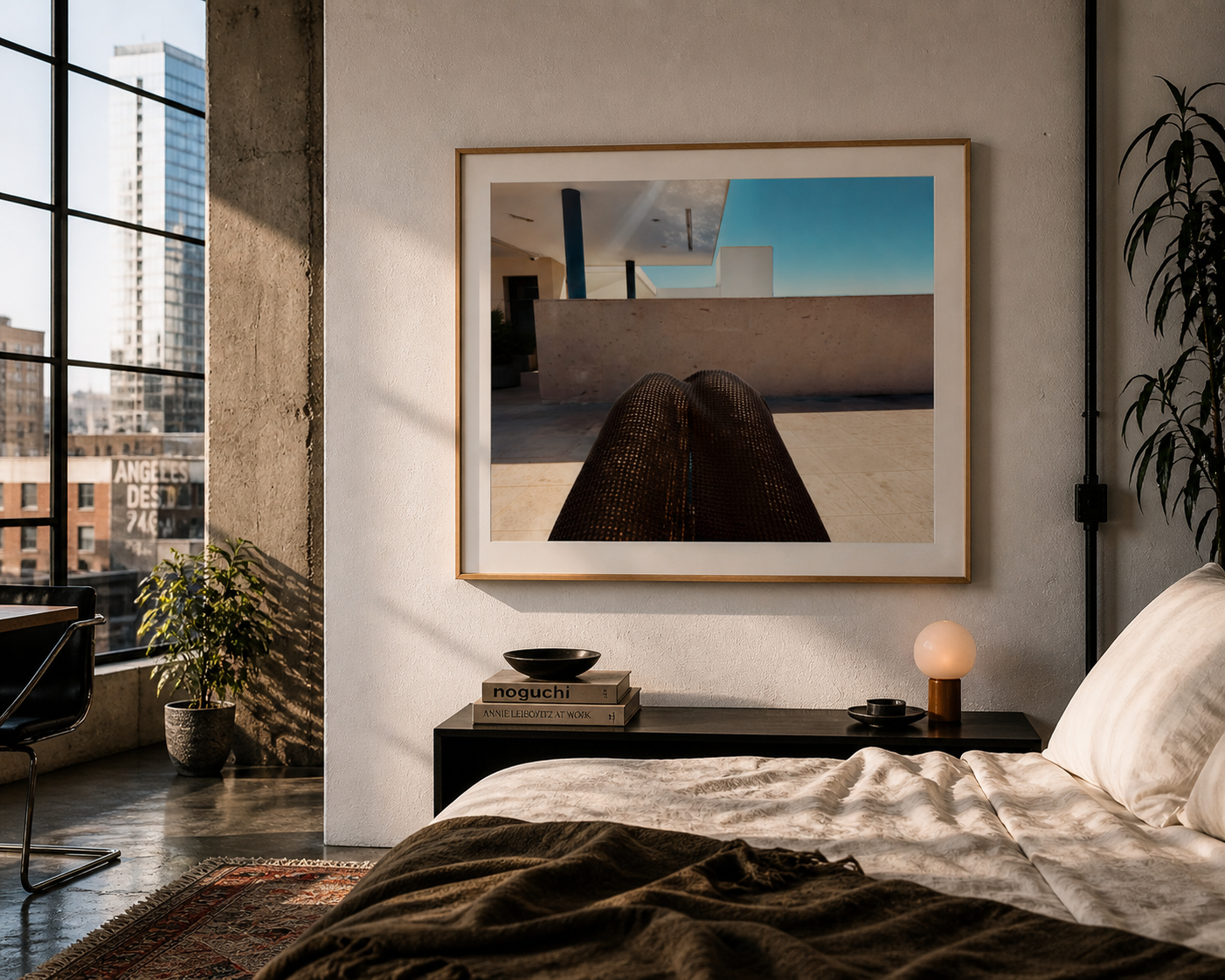 LA Paz SandyLAND art print by Sandra Molin